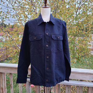 🫟 Banana Republic Navy Coat, NWT, Sz M